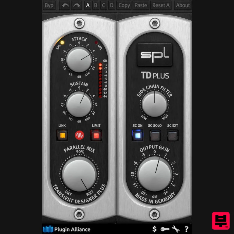 Plugin Alliance SPL Transient Designer Plus - Professional Music Instrument Photo