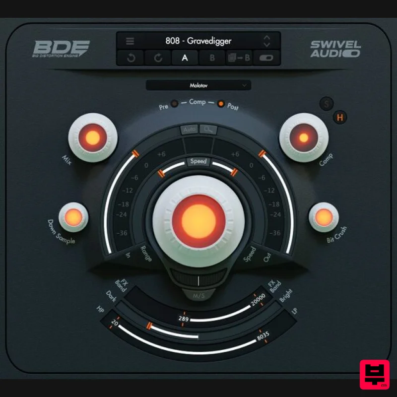 Plugin Alliance Swivel Audio BDE: Big Distortion Engine - Professional Music Instrument Photo