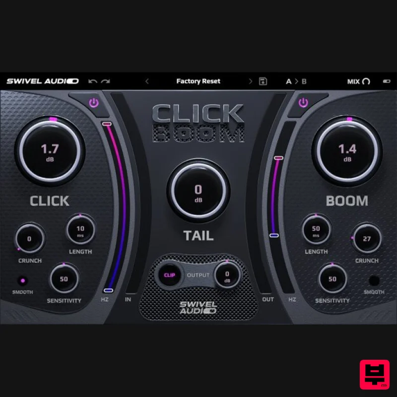 Plugin Alliance Swivel Audio Click Boom - Professional Music Instrument Photo