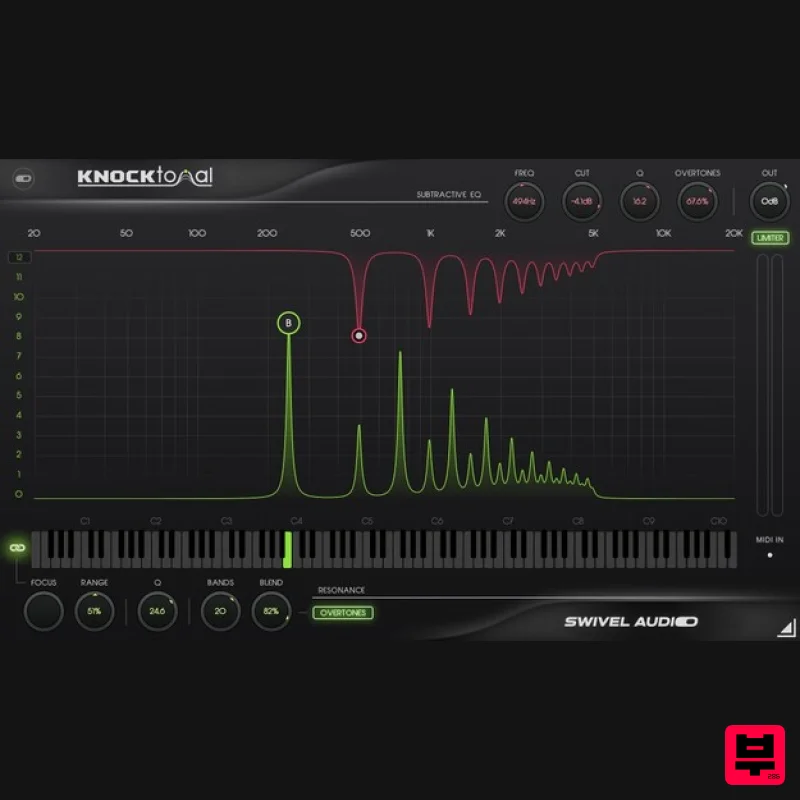Plugin Alliance Swivel Audio Knocktonal - Drum Tools