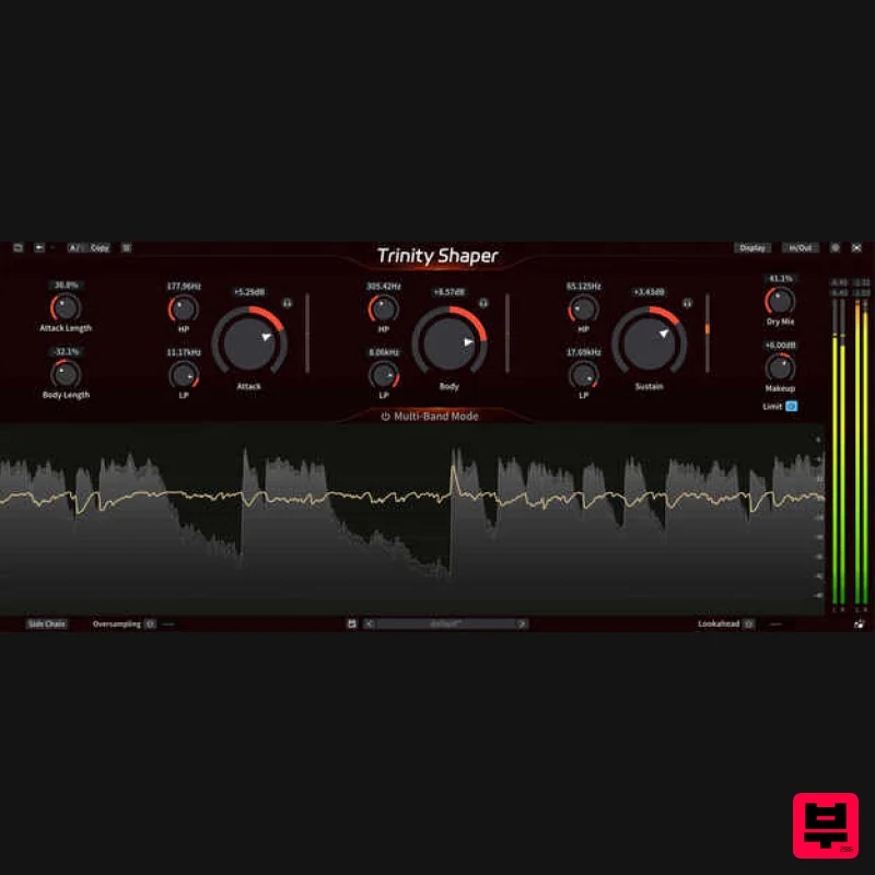 Plugin Alliance Three-Body Technology Trinity Shaper - Transient Shaper