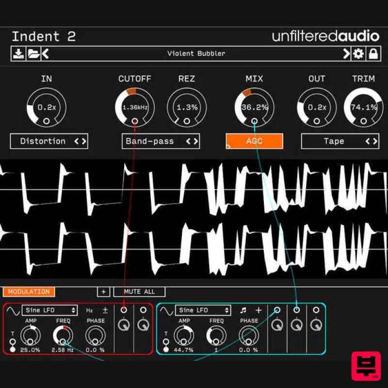 Plugin Alliance Unfiltered Audio Indent 2 - Distortion