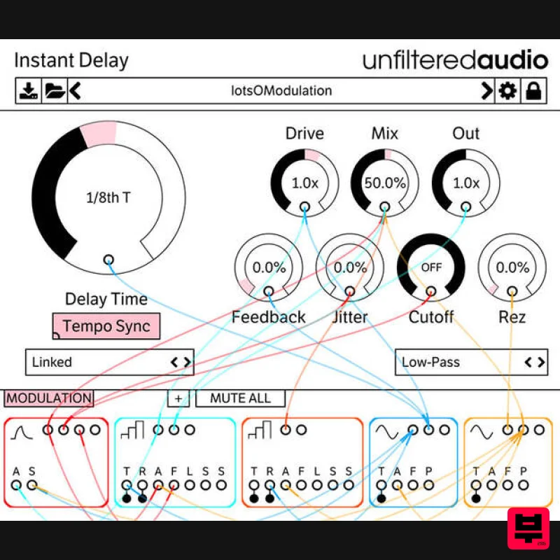 Plugin Alliance Unfiltered Audio Instant Delay - Delay