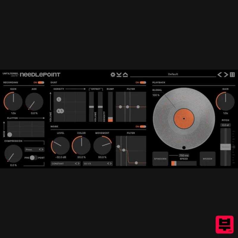 Plugin Alliance Unfiltered Audio Needlepoint - Professional Music Instrument Photo