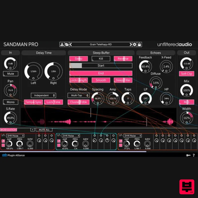 Plugin Alliance Unfiltered Audio Sandman Pro - Delay