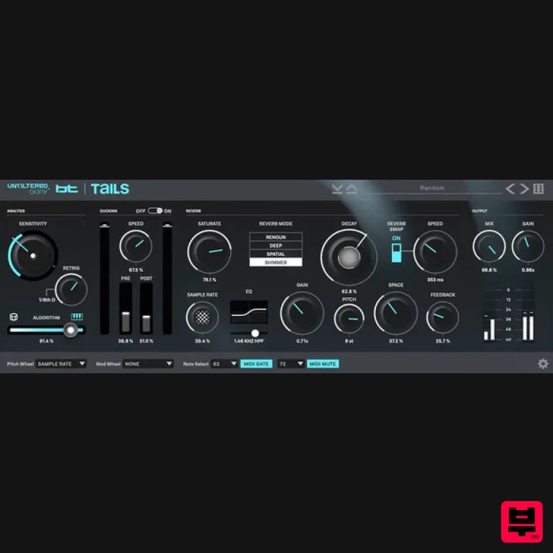Plugin Alliance Unfiltered Audio TAILS - Reverb