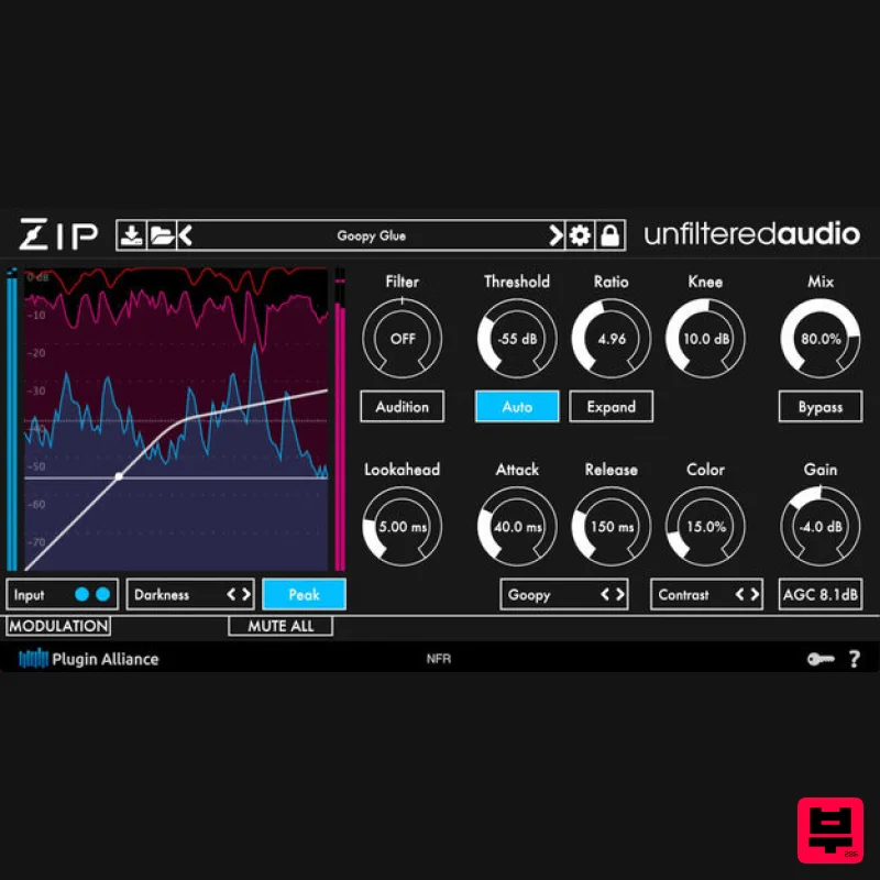 Plugin Alliance Unfiltered Audio Zip - Compressor