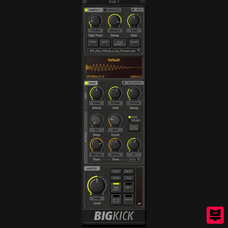 Plugin Boutique BigKick - Generator