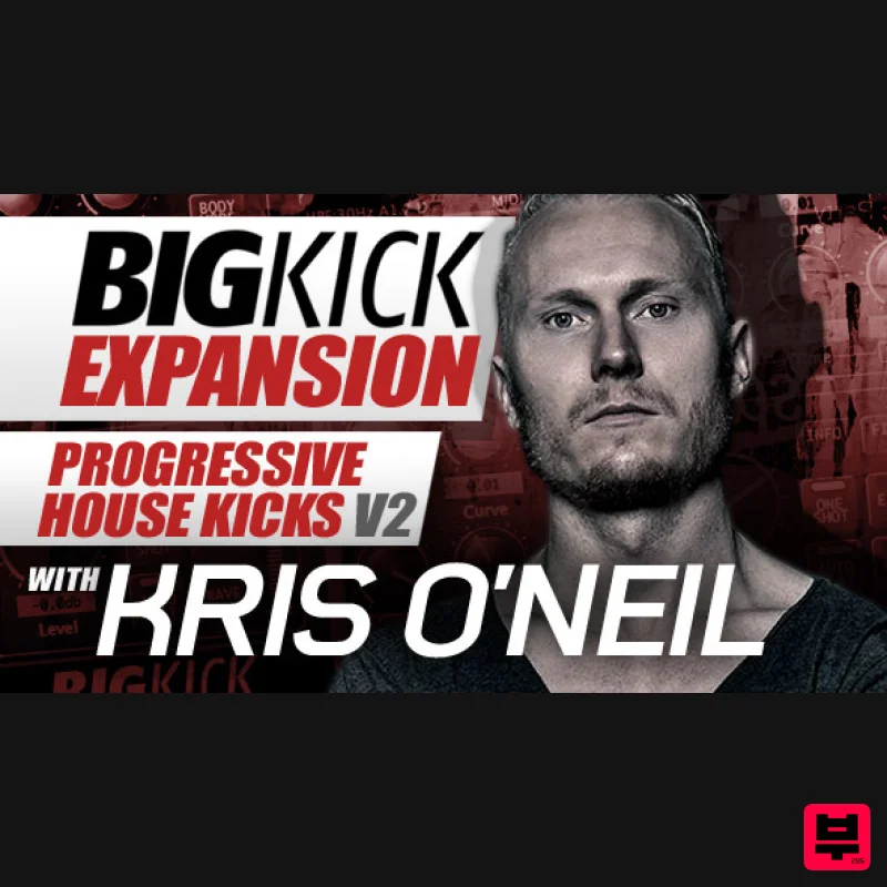 Plugin Boutique BigKick Expansion V10 - Progressive House Kicks V2 with Kris O'Neil - Expansion Packs
