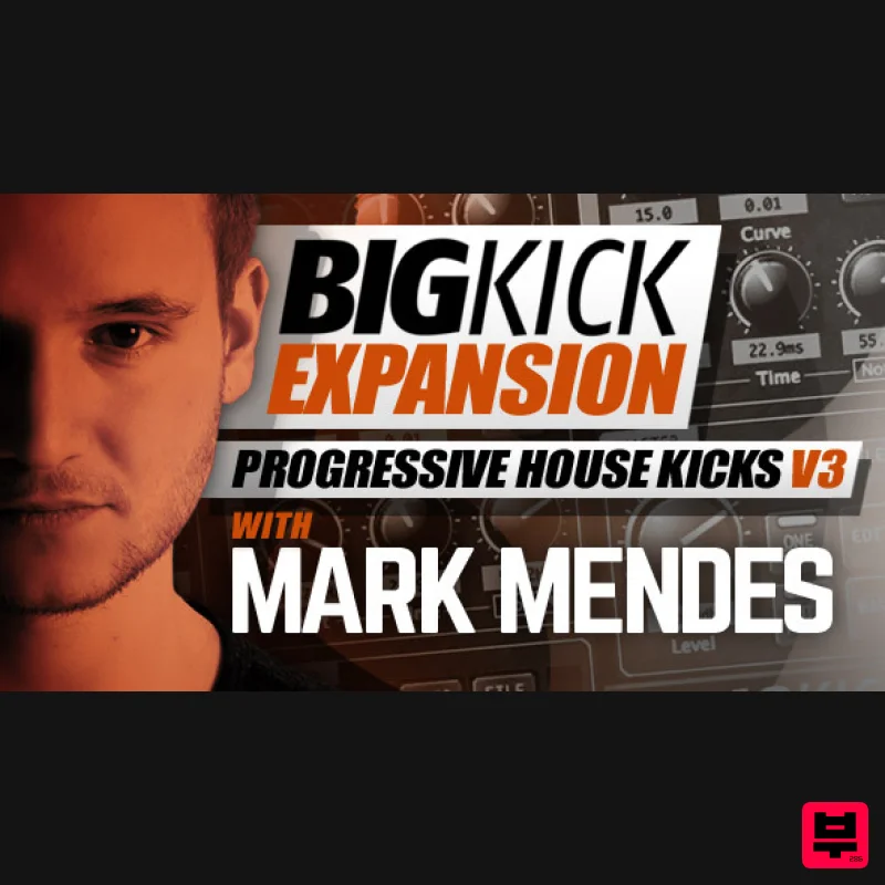 Plugin Boutique BigKick Expansion V12 - Progressive House Kicks V3 with Mark Mendes - Expansion Packs