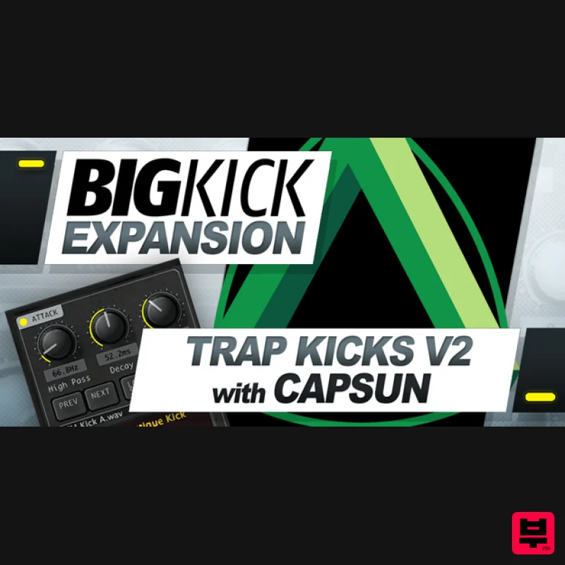 Plugin Boutique BigKick Expansion V2 - Trap Kicks with CAPSUN - Expansion Packs