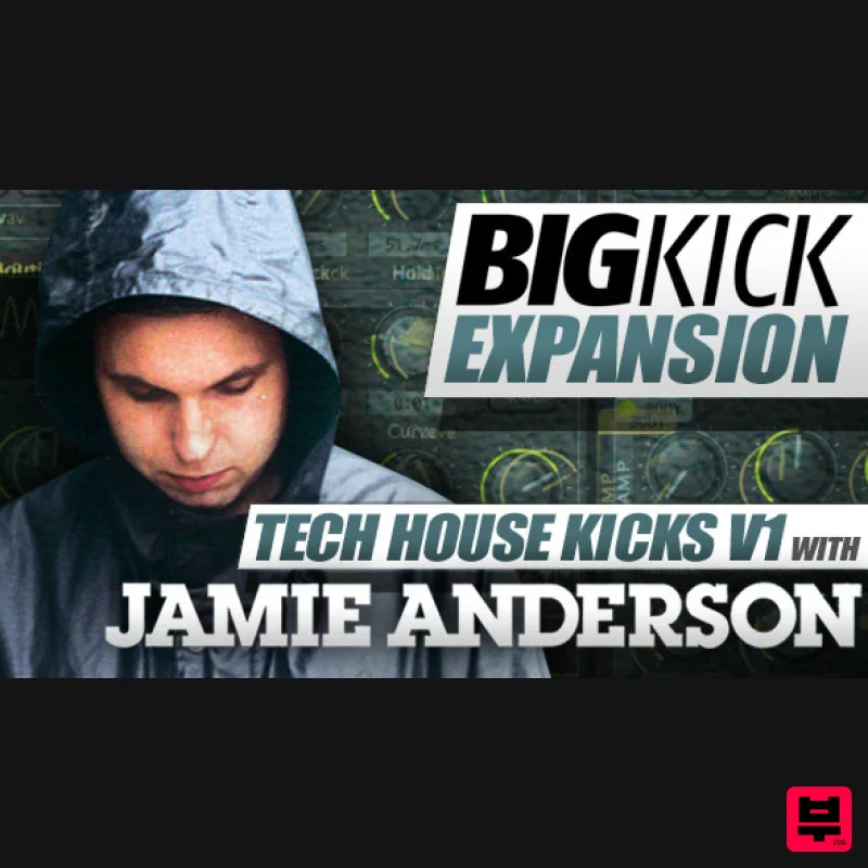 Plugin Boutique BigKick Expansion V7 -Tech House Kicks with Jamie Anderson - Expansion Packs