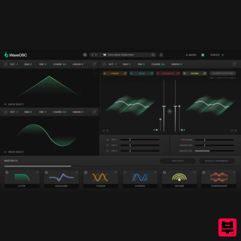 Plugin Boutique WaveOSC - Synth
