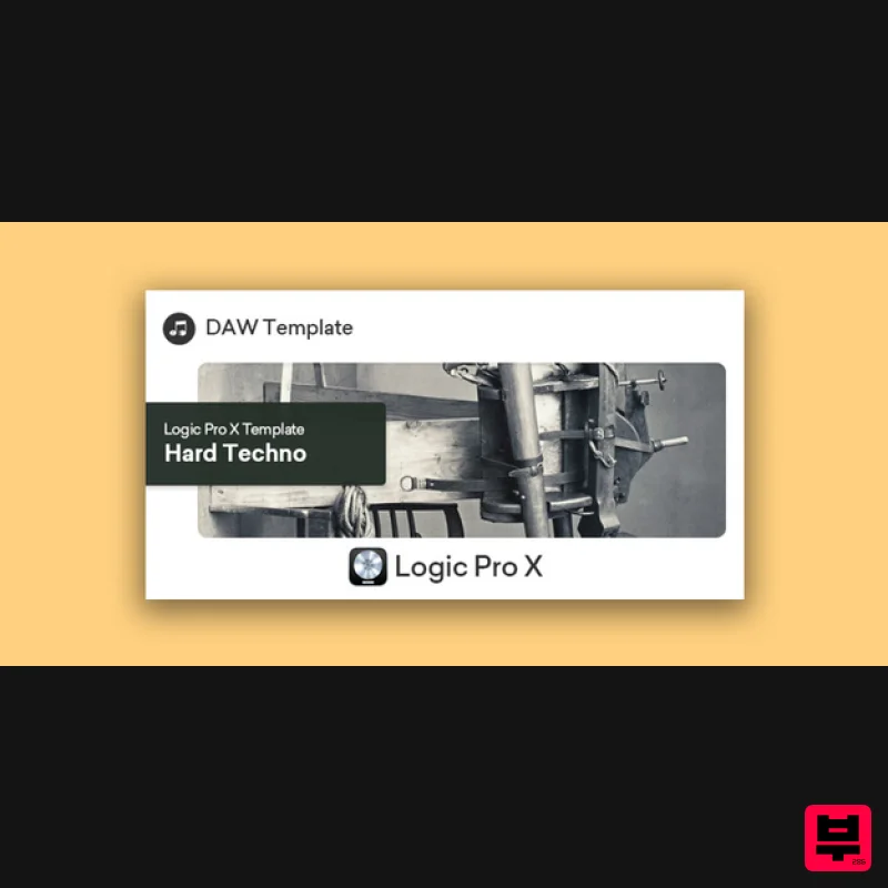 Plugin Boutique DAW Templates Hard Techno Logic Pro X Template - DAW Templates