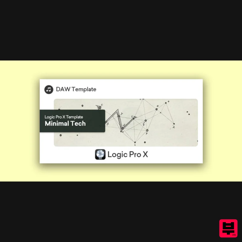 Plugin Boutique DAW Templates Minimal Tech Logic Pro X Template - DAW Templates