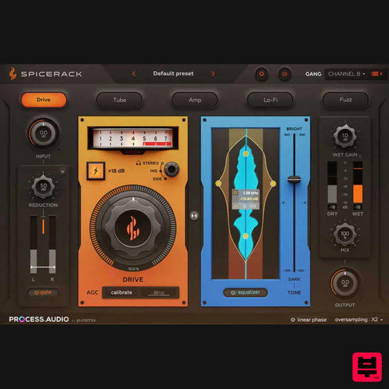 PROCESS.AUDIO Spicerack - Saturation
