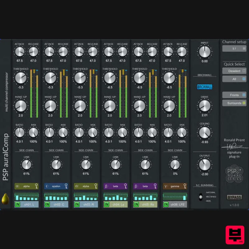 PSP Audioware PSP auralComp - Compressor