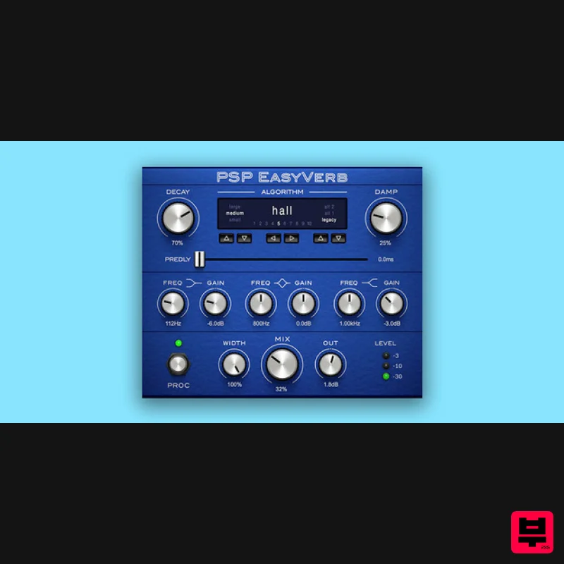 PSP Audioware PSP EasyVerb 2 - Reverb