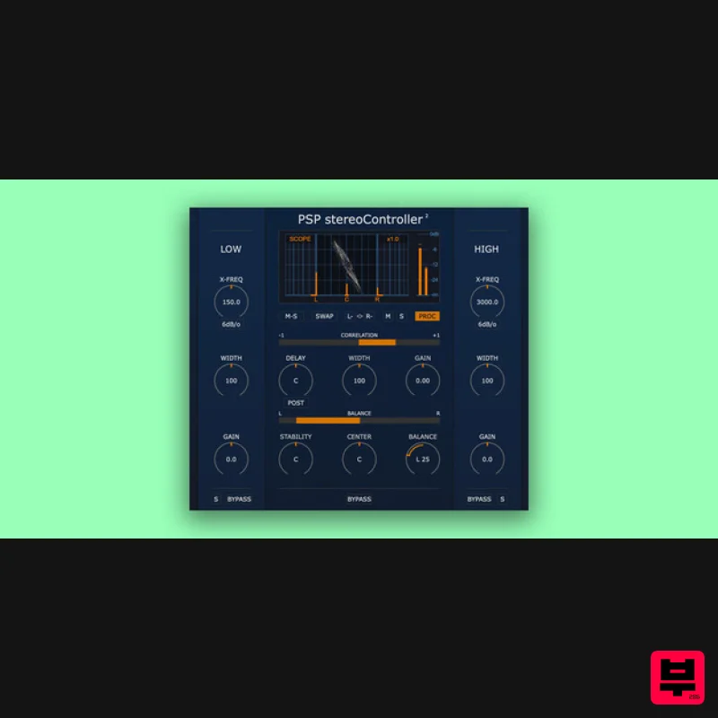 PSP Audioware PSP StereoController2 - Stereo Width