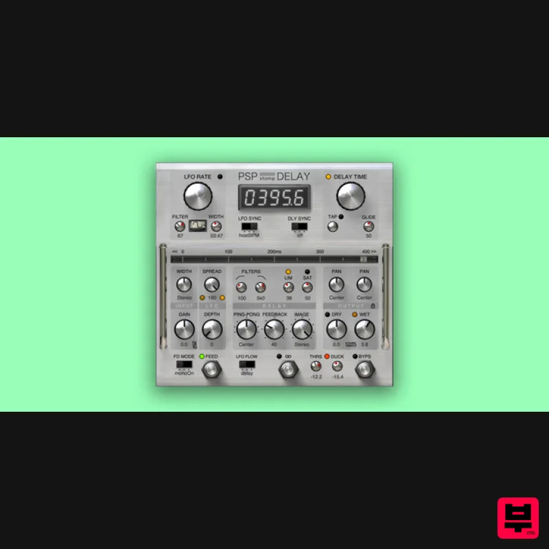 PSP Audioware PSP stompDelay - Delay