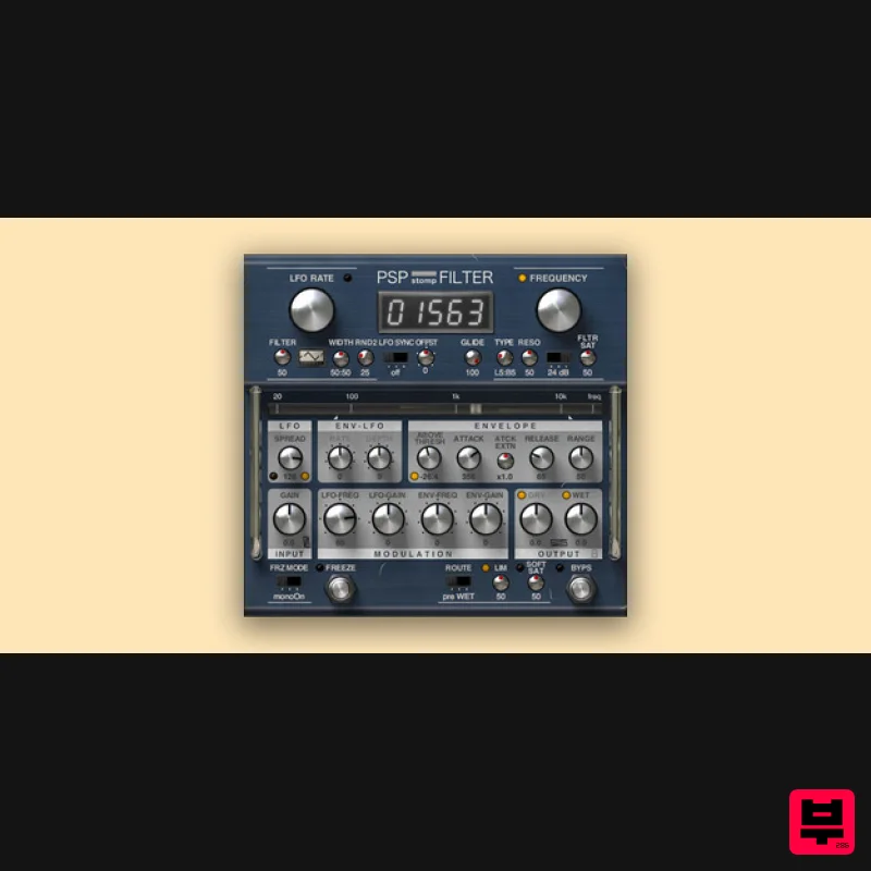 PSP Audioware PSP stompFilter - Filter
