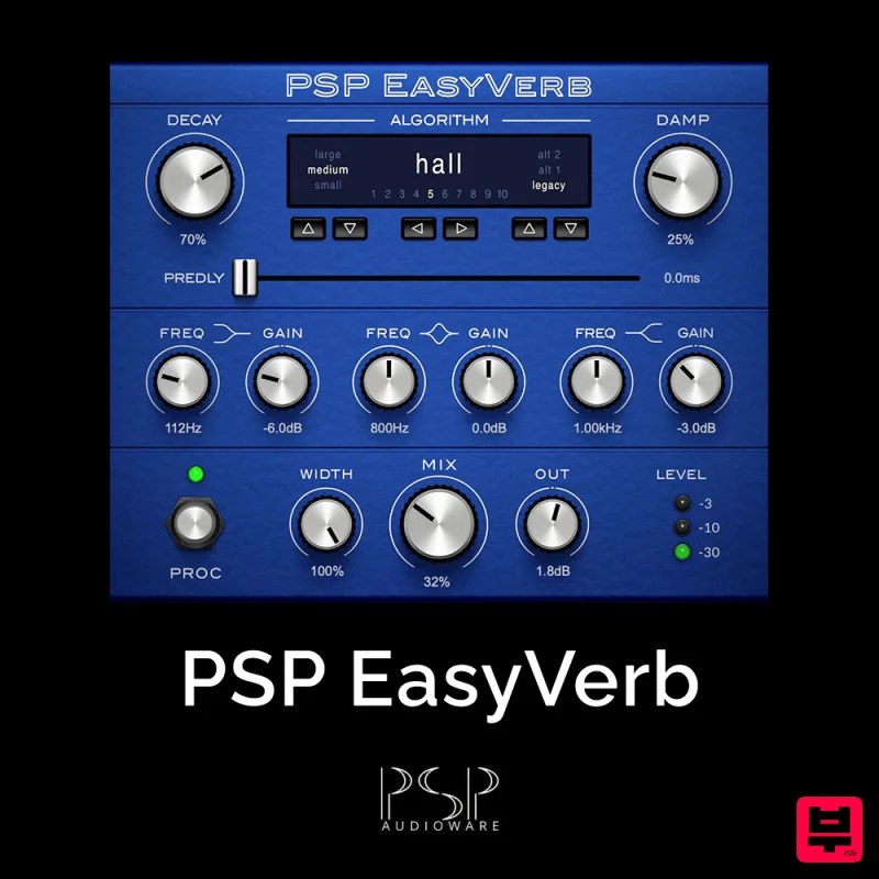 PSP Audioware PSP EasyVerb - Reverb