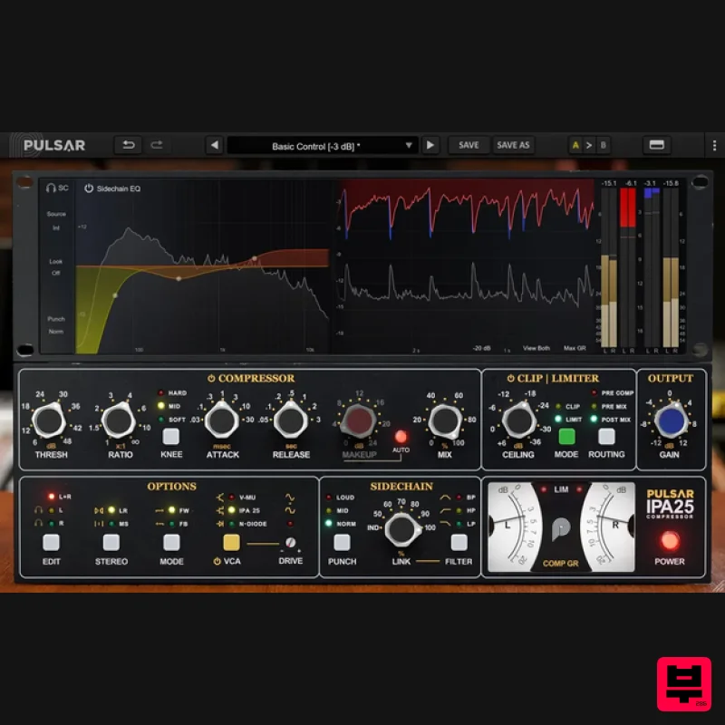 Pulsar Audio IPA 25 - Dynamics Processor