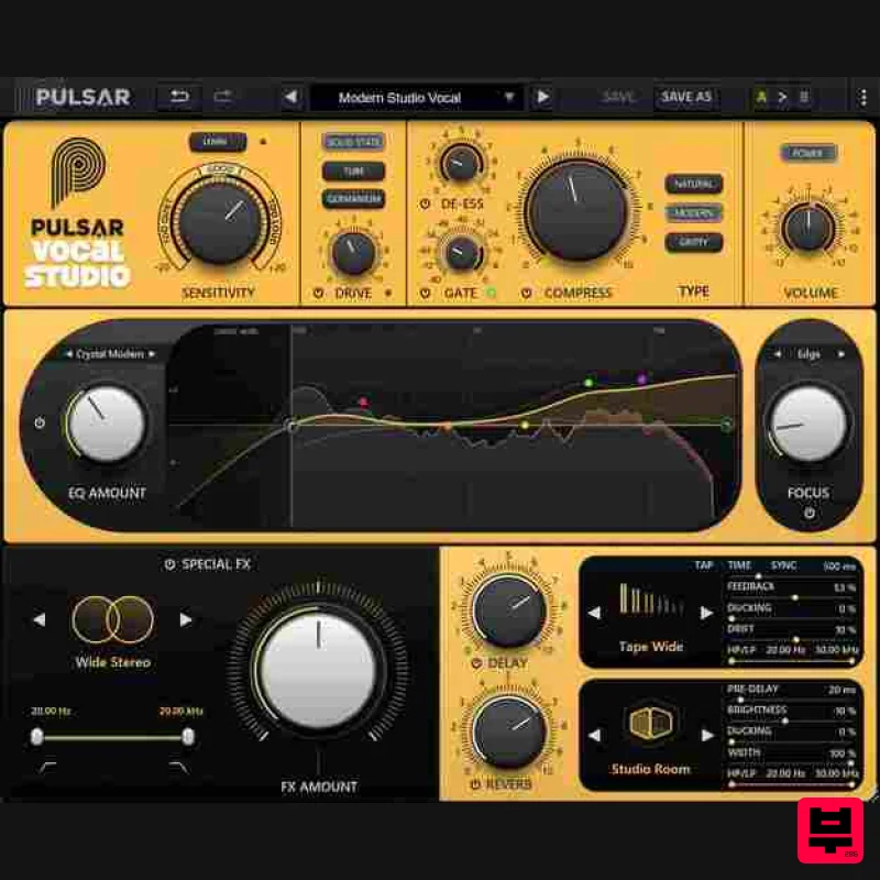 Pulsar Audio Pulsar Vocal Studio - Vocal Processing