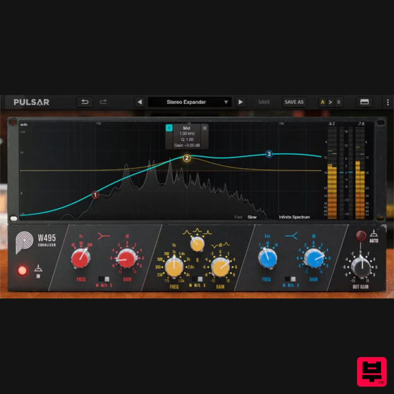 Pulsar Audio W495 - EQ