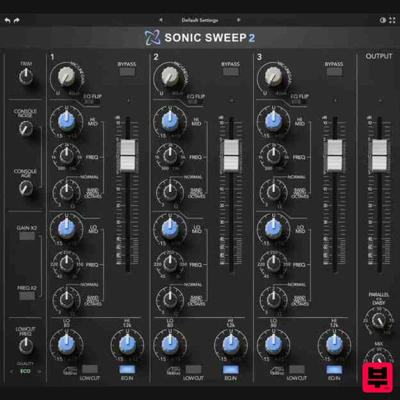 Rave Generation Sonic Sweep 2 - Channel Strip