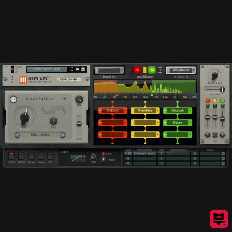 Reason Studios Osmium Distortion Matrix - Distortion