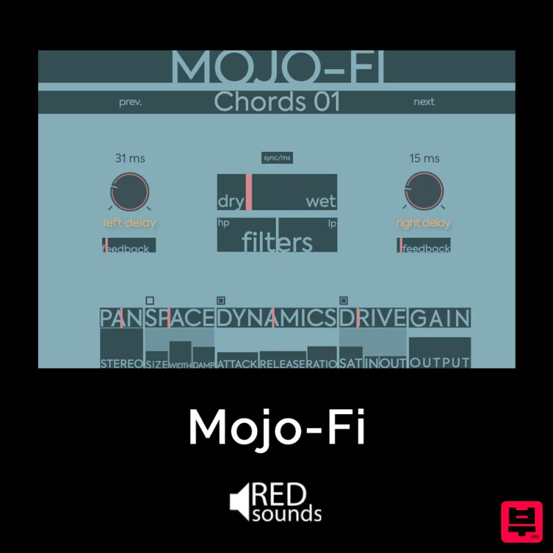 Red Sounds Mojo-Fi - Delay