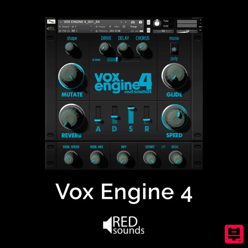 Red Sounds Vox Engine 4 - Kontakt Instrument