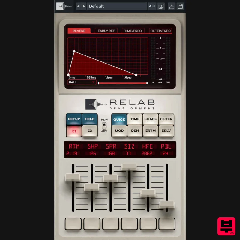 Relab Development LX480 Dual-Engine Reverb V4 - Reverb