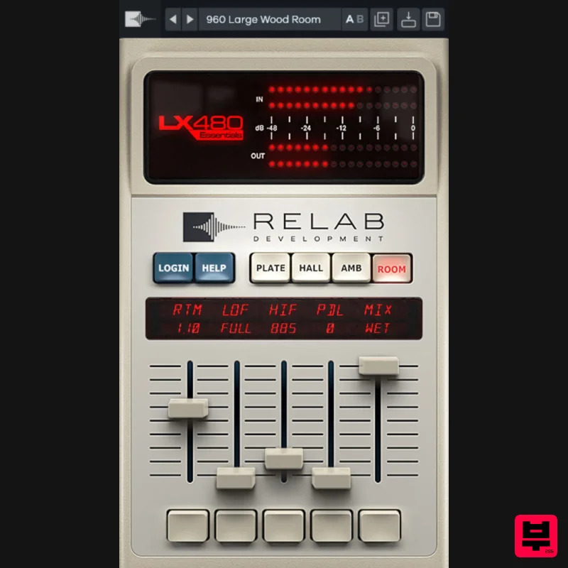 Relab Development LX480 Essentials - Reverb