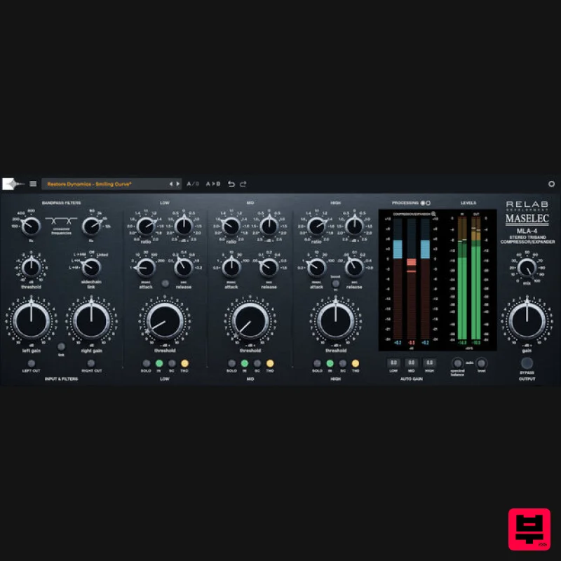Relab Development Maselec MLA-4 - Dynamics Processor