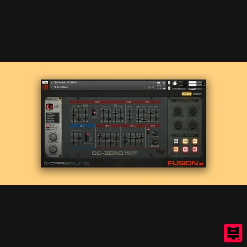 Resonance Sound CFA-Sound DC-ZERO - Kontakt Instrument