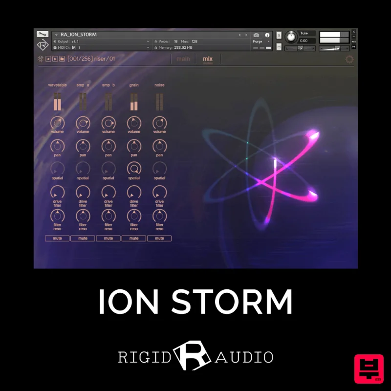 Rigid Audio ION STORM - Kontakt Instrument