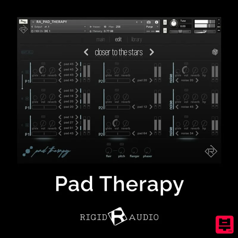 Rigid Audio Pad Therapy - Kontakt Instrument