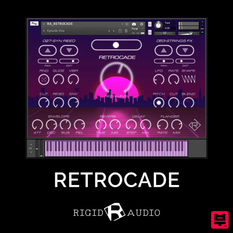 Rigid Audio Retrocade - Kontakt Instrument