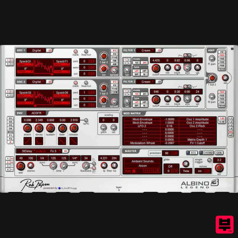 Rob Papen Albino-3 Legend - Synth