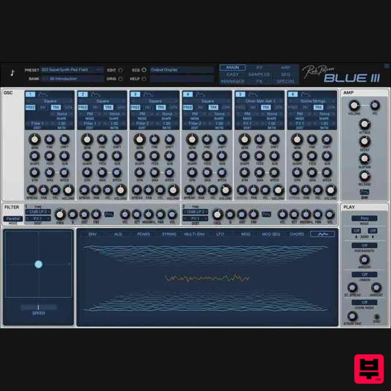 Rob Papen BLUE-III - Synth