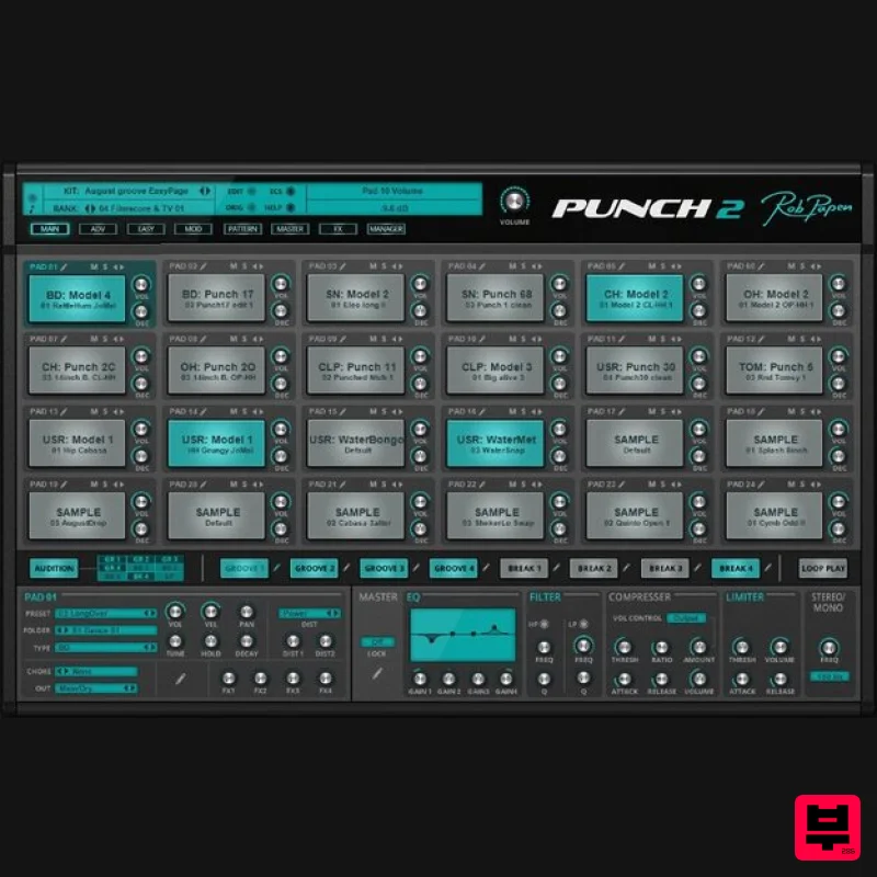 Rob Papen Punch 2 - Drum Machine