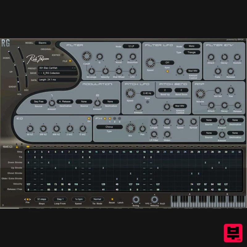 Rob Papen Rhythm Guitar - RG - Synth