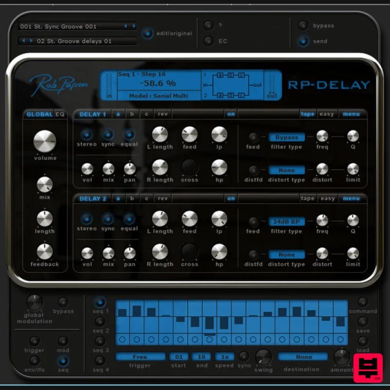 Rob Papen RP-Delay - Delay