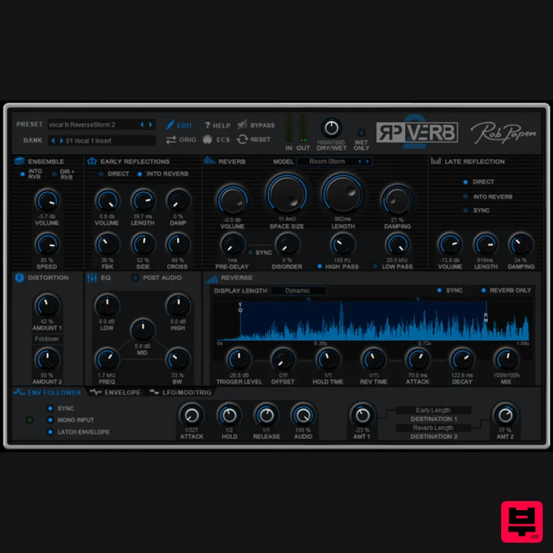 Rob Papen RP-VERB 2 - Reverb