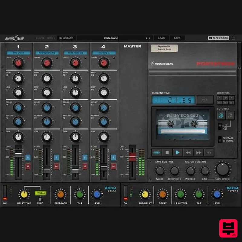 Robotic Bean Portatron - Virtual Instruments