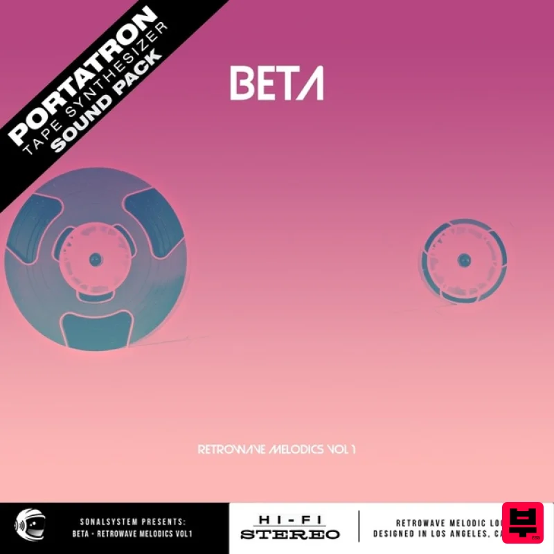 Robotic Bean Portatron Preset Pack: Beta - Retrowave Melodics Vol.1 - Synth Presets