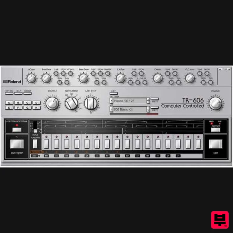 Roland TR-606 - Professional Music Instrument Photo