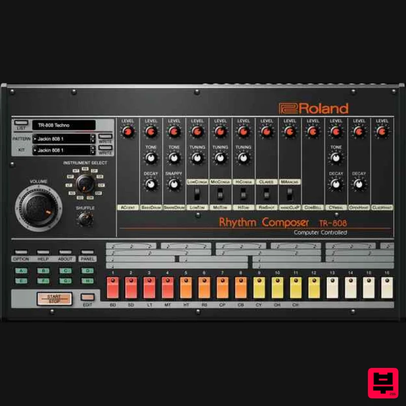 Roland TR-808 - Professional Music Instrument Photo